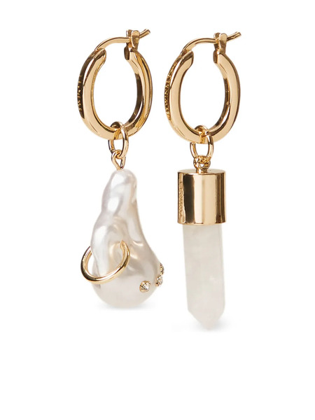  Twinset Logo Earrings - Gold 