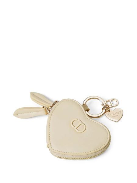 Twinset Logo-plaque Wallet - Neutrals 
