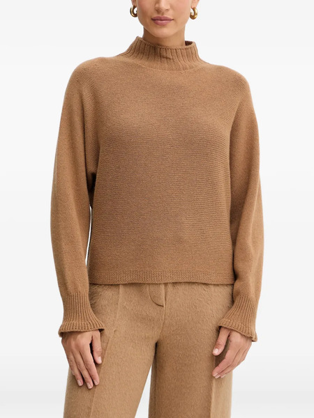  Twinset Mock-neck Sweater - Brown 