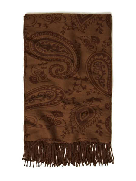  Twinset Paisley-pattern Scarf - Brown 