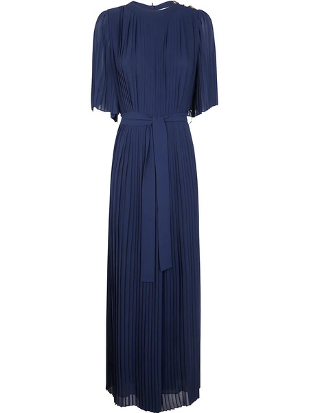  Twinset Pleated Jumpsuit - Blue 