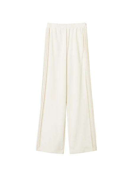 Twinset Pleated Lace-side Trousers - Neutrals 