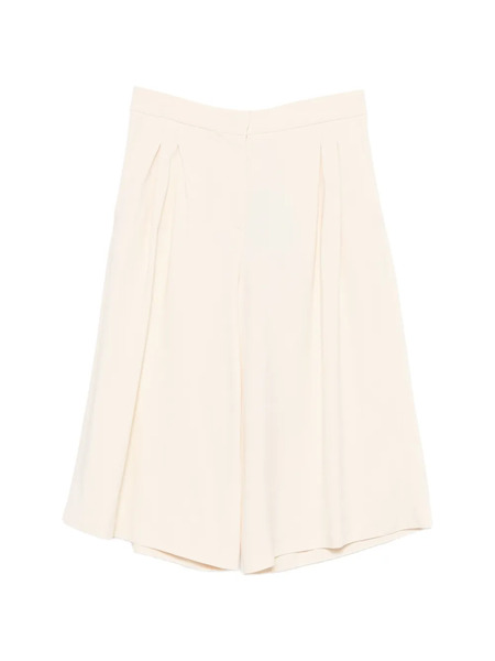  Twinset Pleated Shorts - Neutrals 