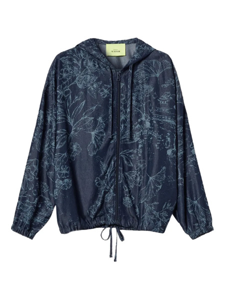  Twinset Printed Jacket - Blue 