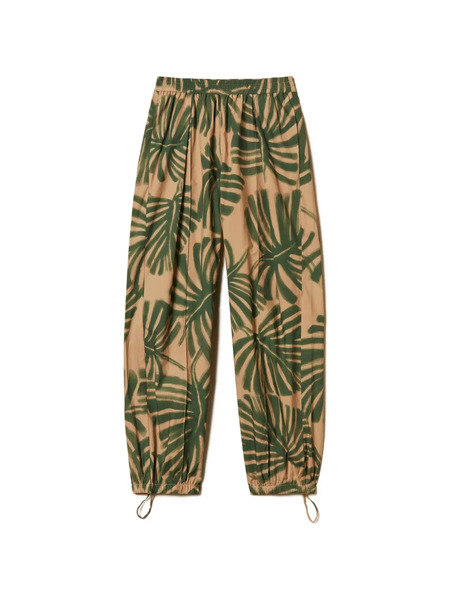  Twinset Printed Joggers - Green 