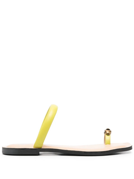  Twinset Rhinestone-embellished Sandals - Green 
