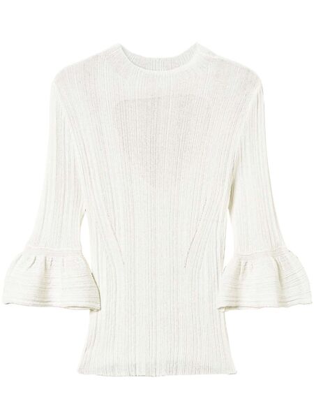  Twinset Ribbed-knit Jumper - Neutrals 