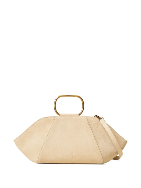  Twinset Ring Handle Tote Bag - Neutrals 