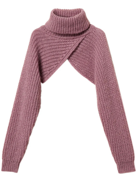  Twinset Roll-neck Sweater - Pink 