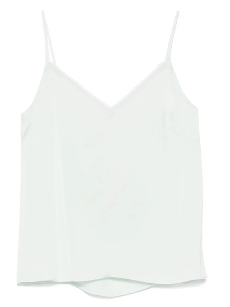  Twinset Satin Top - Green 