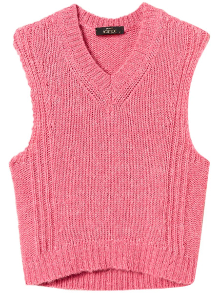  Twinset Seamless Sleeveless Jumper - Pink 