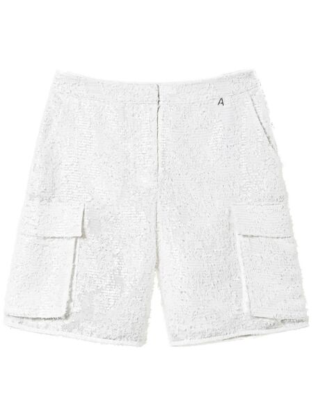  Twinset Sequin-embellished Shorts - White 