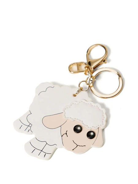  Twinset Sheep Keyring - White 