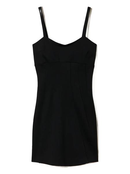  Twinset Shoulder-strap Mini Dress - Black 