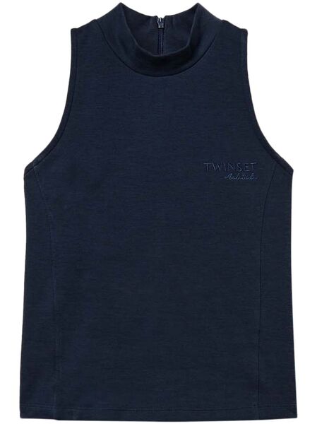  Twinset Sleeveless Top - Blue 