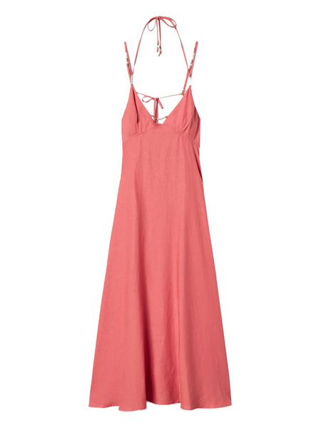  Twinset Spaghetti-strap Maxi Dress - Pink 
