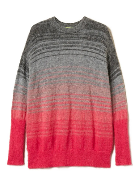  Twinset Stripe-pattern Sweater - Grey 