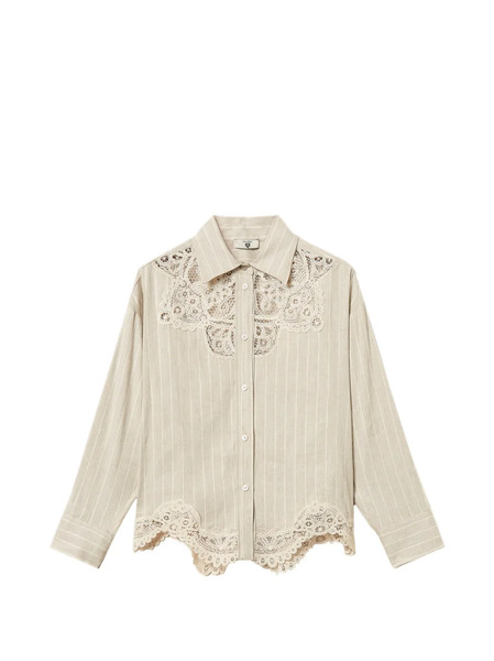  Twinset Striped Shirt - Neutrals 