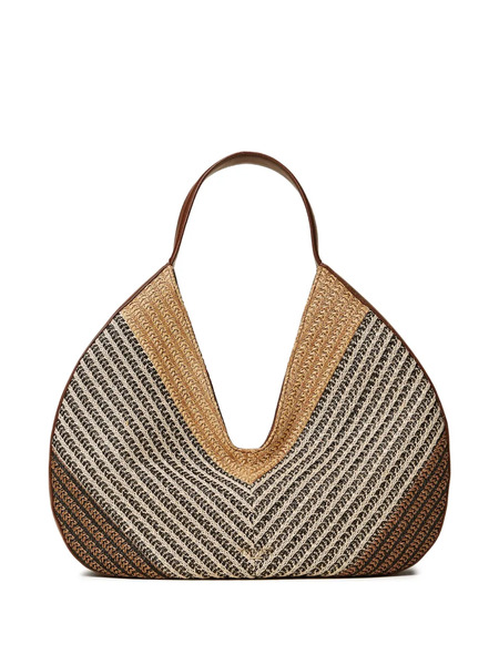  Twinset Striped Tote Bag - Neutrals 