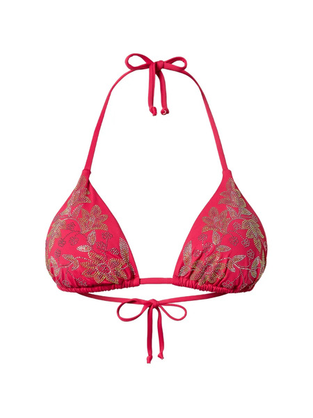  Twinset Studs Triangle Bikini Top - Red 