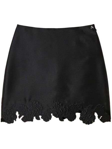  Twinset Twill Miniskirt - Black 