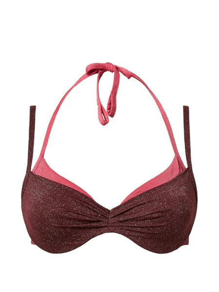  Twinset Two-tone Underwired Bikini Top - Purple 