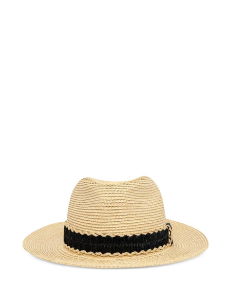  Twinset Woven Feodora Hat - Neutrals 