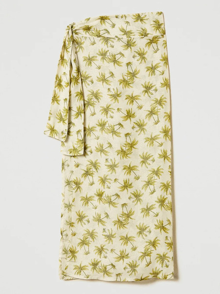  Twinset Woven Sarong - Green 