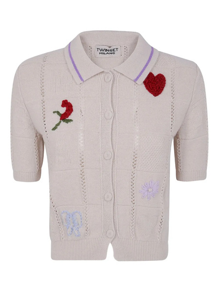  Twinset X Marco Rambaldi Cardigan - Neutrals 