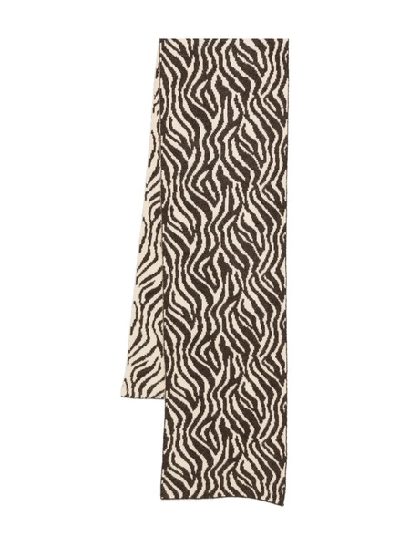  Twinset Zebra-print Scarf - Neutrals 