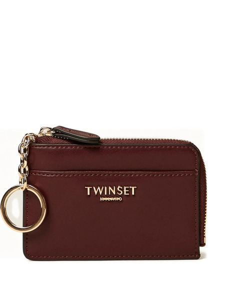  Twinset Zip-around Cardholder - Brown 