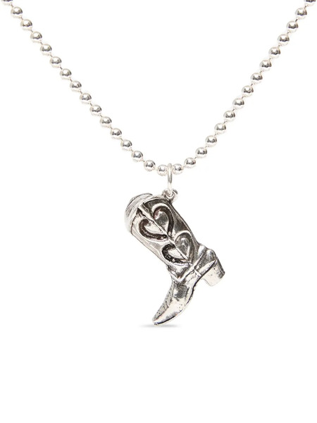  Twojeys Boot Necklace - Silver 