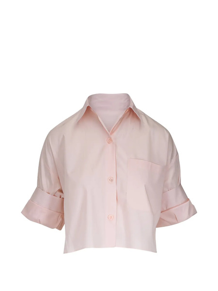  Twp Cuffed Blouse - Pink 