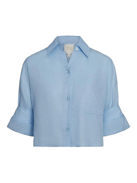  Twp Next Ex Linen Shirt - Blue 