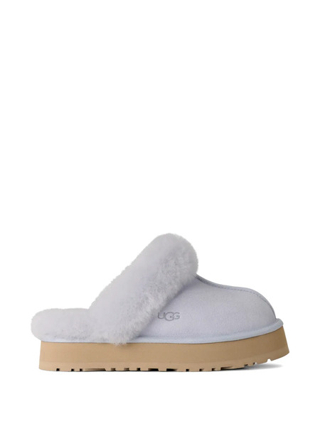  Ugg Blue Platform Slippers 