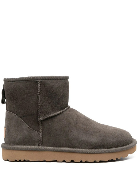  Ugg Classic Mini Ii Shearling Ankle Boots - Grey 