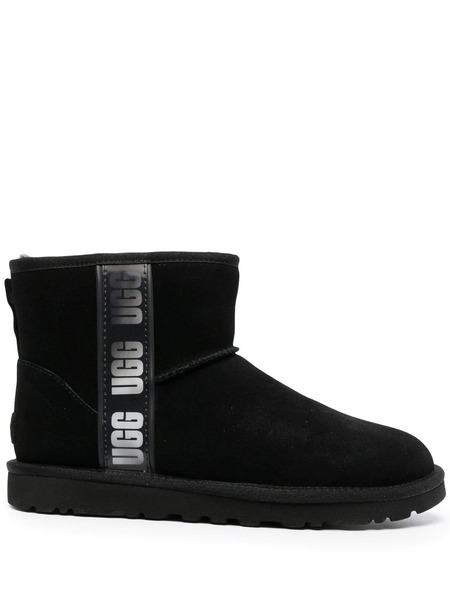  Ugg Classic Mini Side Logo Boots - Black 