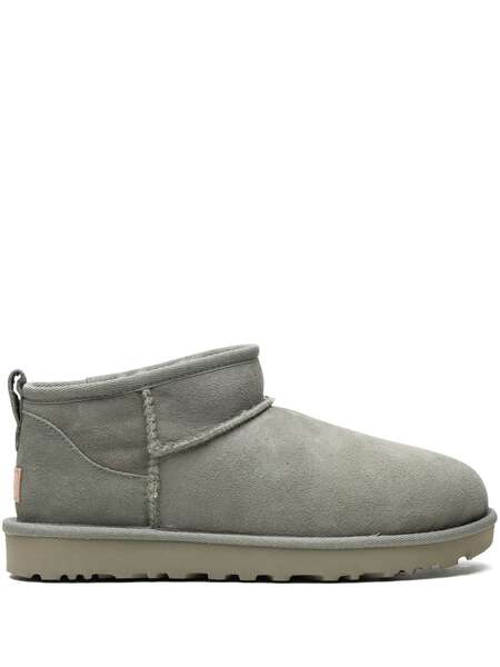  Ugg Classic Ultra Mini Shearling Boots - Grey 