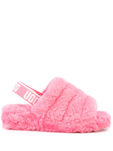  Ugg Fluff Yeah Slingback Sandals - Pink 