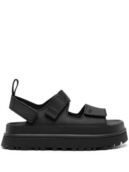  Ugg Golden Glow Touch-strap Sandals - Black 