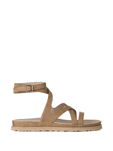  Ugg Goldengaze Buckled-strap Sandals - Neutrals 