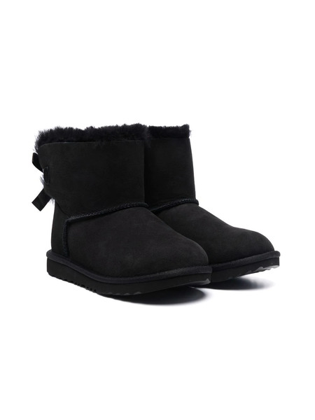  Ugg Kids Bailey Bow Ii Ankle Boots - Black 