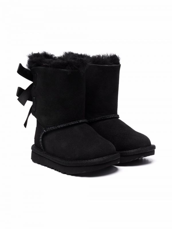  Ugg Kids Bailey Bow Ii Boots - Black 