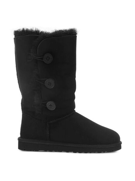  Ugg Kids Bailey Button Triplet black Boots 