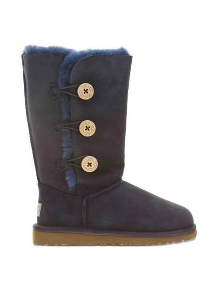  Ugg Kids Bailey Button Triplet Boots - Blue 