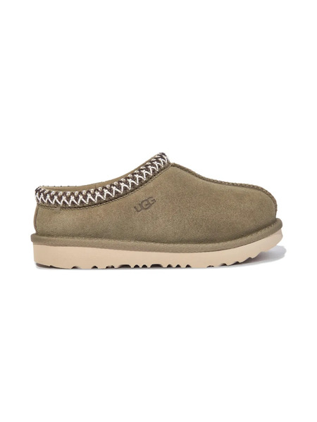  Ugg Kids Braided-trim Slippers - Neutrals 