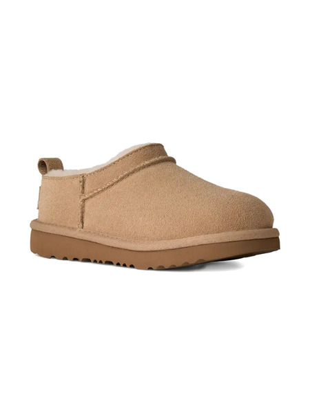  Ugg Kids Classic Micro Suede Slippers - Brown 