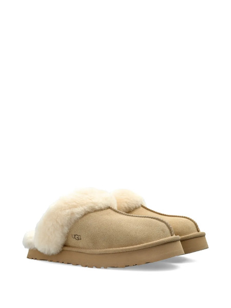  Ugg Kids Disquette Suede Slippers - Neutrals 