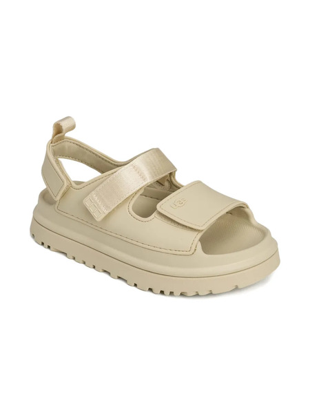  Ugg Kids Goldenglow Double-strap Platform Sandals - Neutrals 