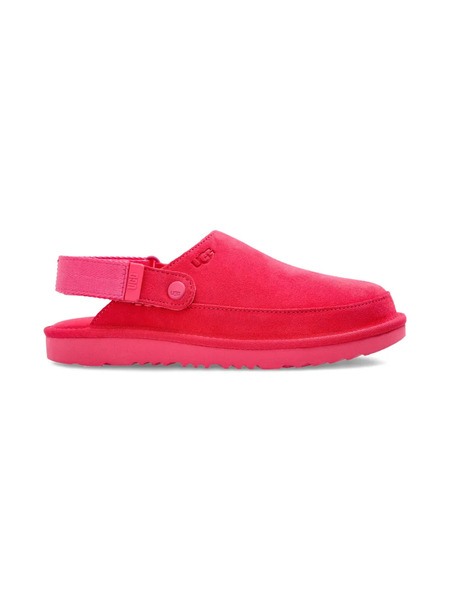  Ugg Kids Goldenstar Slingback Suede Clogs - Pink 